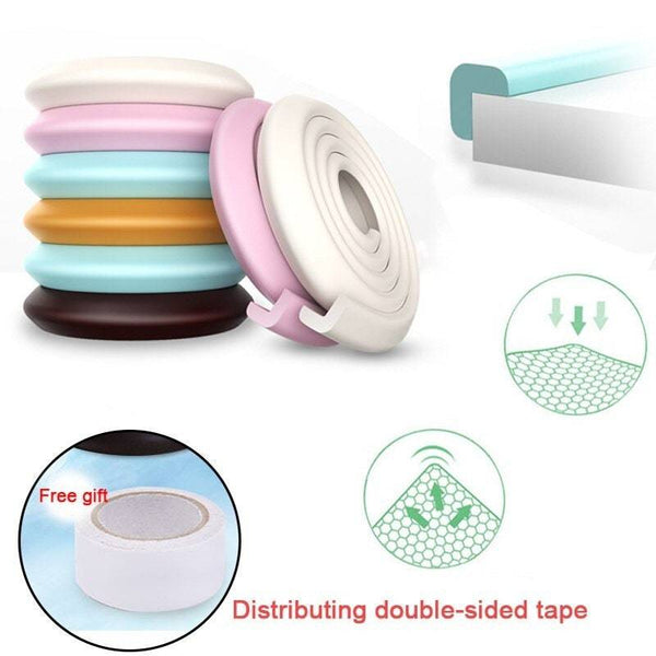 Childproof Corner Protectors - 2m Roll - Furniture Safety for Kids-