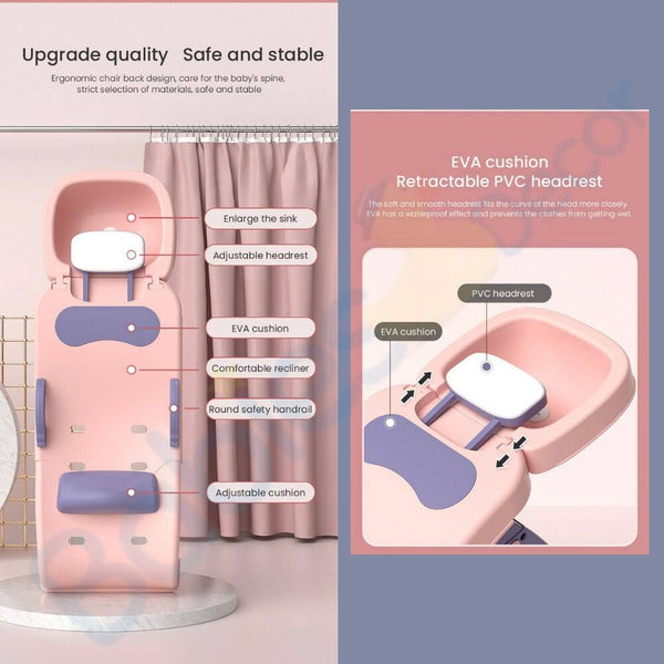 Children Shampoo Chair: Secure and Comfortable-