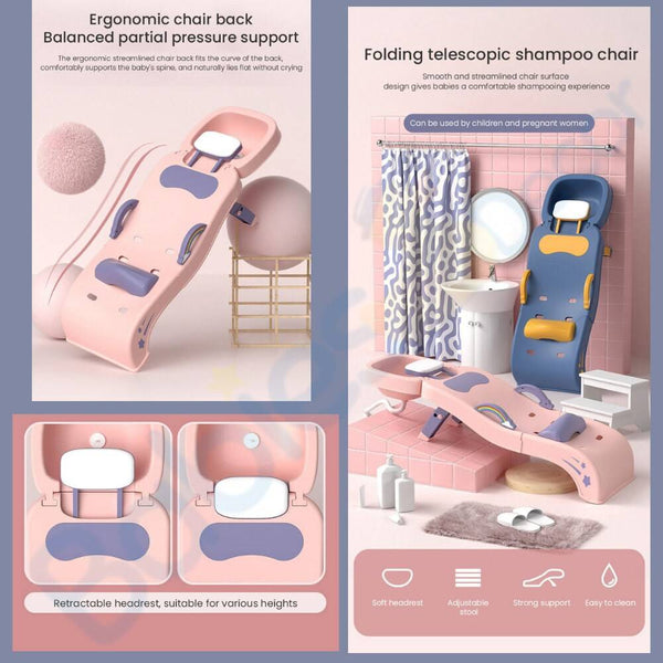 Children Shampoo Chair: Secure and Comfortable-