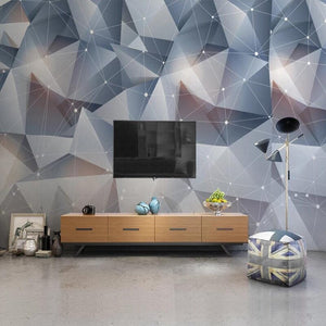 Geometric Shapes Wallpaper for Home Wall Decor-Geometric Shapes Wallpaper