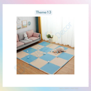 Kids Foam Play Mat – Soft 2.5cm Thick Tummy Time Tiles-Toddler Play Mats