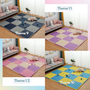 Kids Foam Play Mat – Soft 2.5cm Thick Tummy Time Tiles-Toddler Play Mats