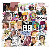 Taylor Swift Stickers Pack - Vibrant Designs of Famous Singer