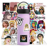 Taylor Swift Stickers Pack - Vibrant Designs of Famous Singer