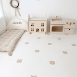 Puzzle Play Mat Tiles - Teddy Bear Boho Theme Design