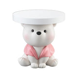Vigorous Bear Statue Side Table Ornament with Bluetooth Music