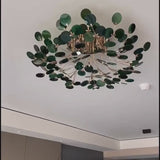 Lustre de plafond LED en cornaline design