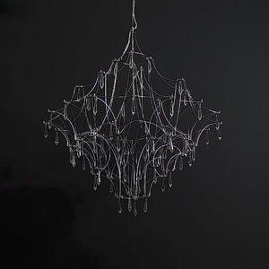 Starry Crystal Minimalistic Chandelier-Ceiling Chandelier