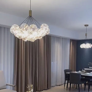 Glass Ball Chandeliers for Living Room and Dining-Ceiling Chandelier