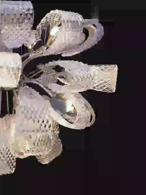 Flower Crystal LED Lighting - Crystal Chandelier-Ceiling Chandelier