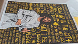J Cole Singer Leinwand-Wandkunst: Außergewöhnliche Darstellung