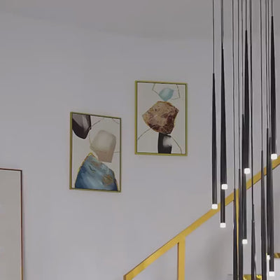 Modern Duplex Attic Pendant Lamp-Staircase Chandelier