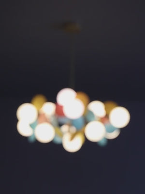 Grape Design Glass Chandelier - Unique & Elegant Lighting-Ceiling Chandelier