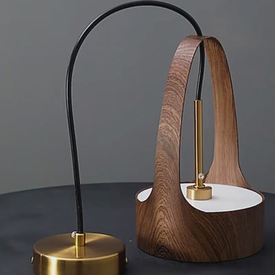 Wooden Style Pendant Bedside Light – Hanging Lamp-Pendant Lights