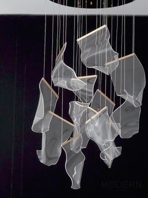 Acrylic Chandelier: Illuminate Your Space-Ceiling Chandelier