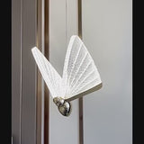 Lustre en acrylique papillon – Décoration d'éclairage exquise