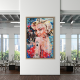 Affiche Betty Boop Marilyn - Hommage star emblématique pour les fans et les collectionneurs
