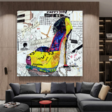 High Heels Canvas Wall Art: Vogue Elevate Your Decor