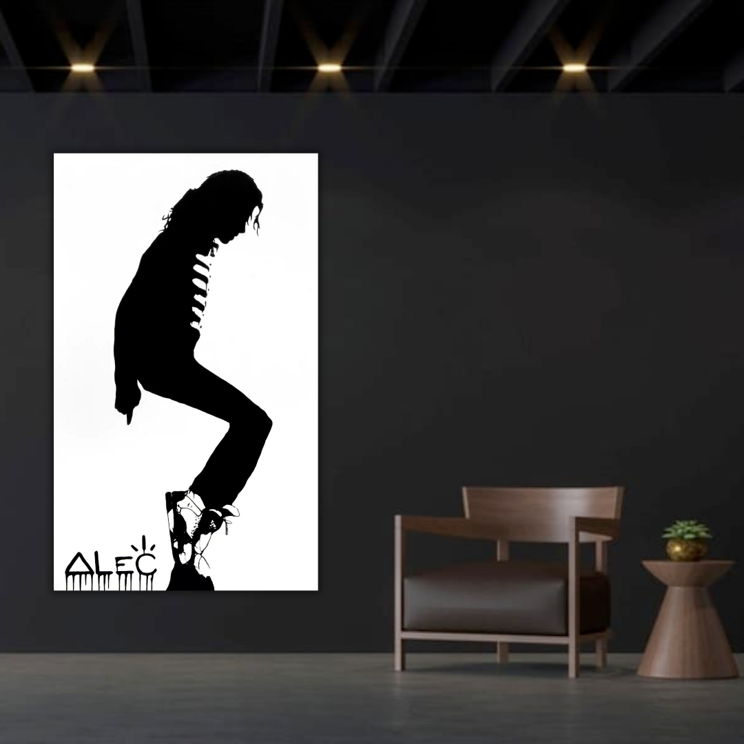 Alec Monopoly Art: Michael Jackson Poster
