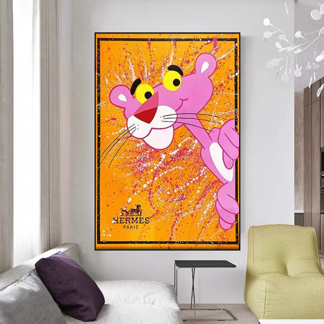 Pink Panther hermes Poster: Stunning Artwork for Sale