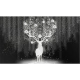 Reindeer Magic Wallpaper: Blend of Festive Charm