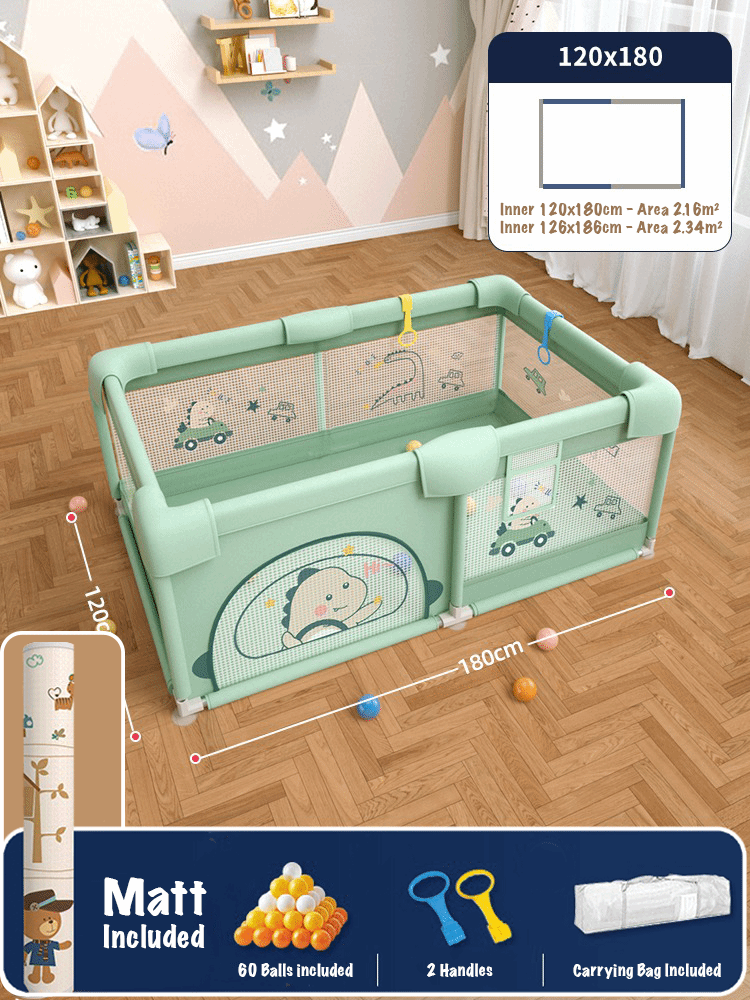Kids Play Pen Fence Protective Grating Baby Indoor Home Baby Ground Fence
