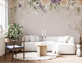 Floral Wallpaper Mural: Transform your space with elegance
