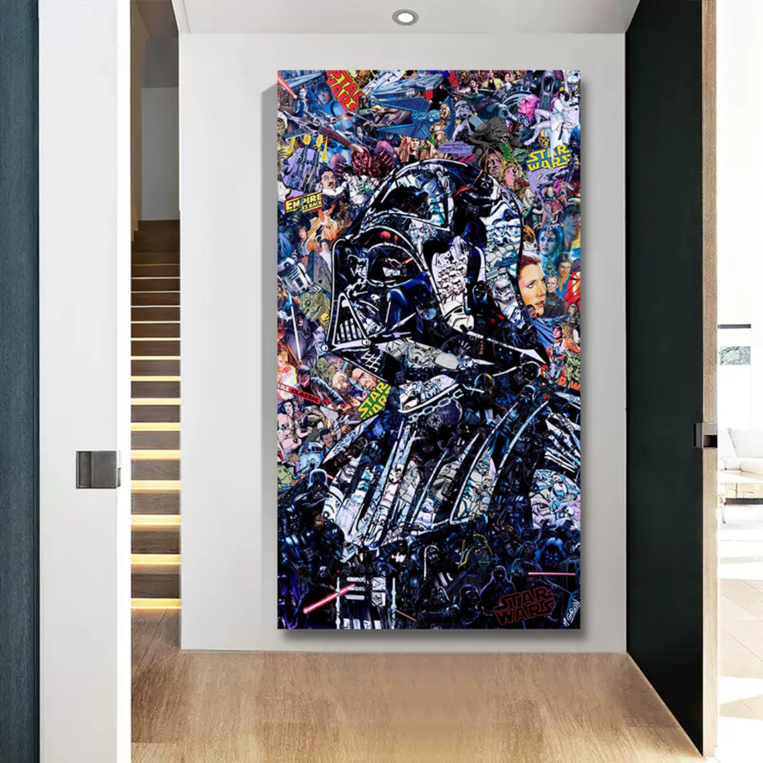 Disney Star Wars Poster Darth Vader Leinwand-Wandkunst