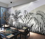 Peintures murales en papier peint tropical : la beauté des paysages capturée