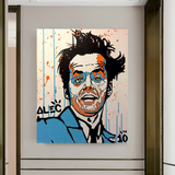 Alec LEGENDS Jack Nicholson Rebels Actor Canvas Wall Art