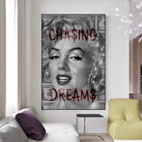 Chasing Dreams: Marilyn Poster - Découvrez la beauté emblématique