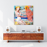 Beach Lovers: Marilyn Poster - Ambiance de plage inégalée