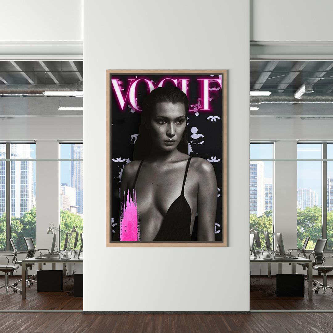 Kate Moss Vogue Poster - Exclusive Collectible