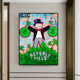 Alec Monopoly Man Holding Bag - Trouvez des œuvres d'art exclusives