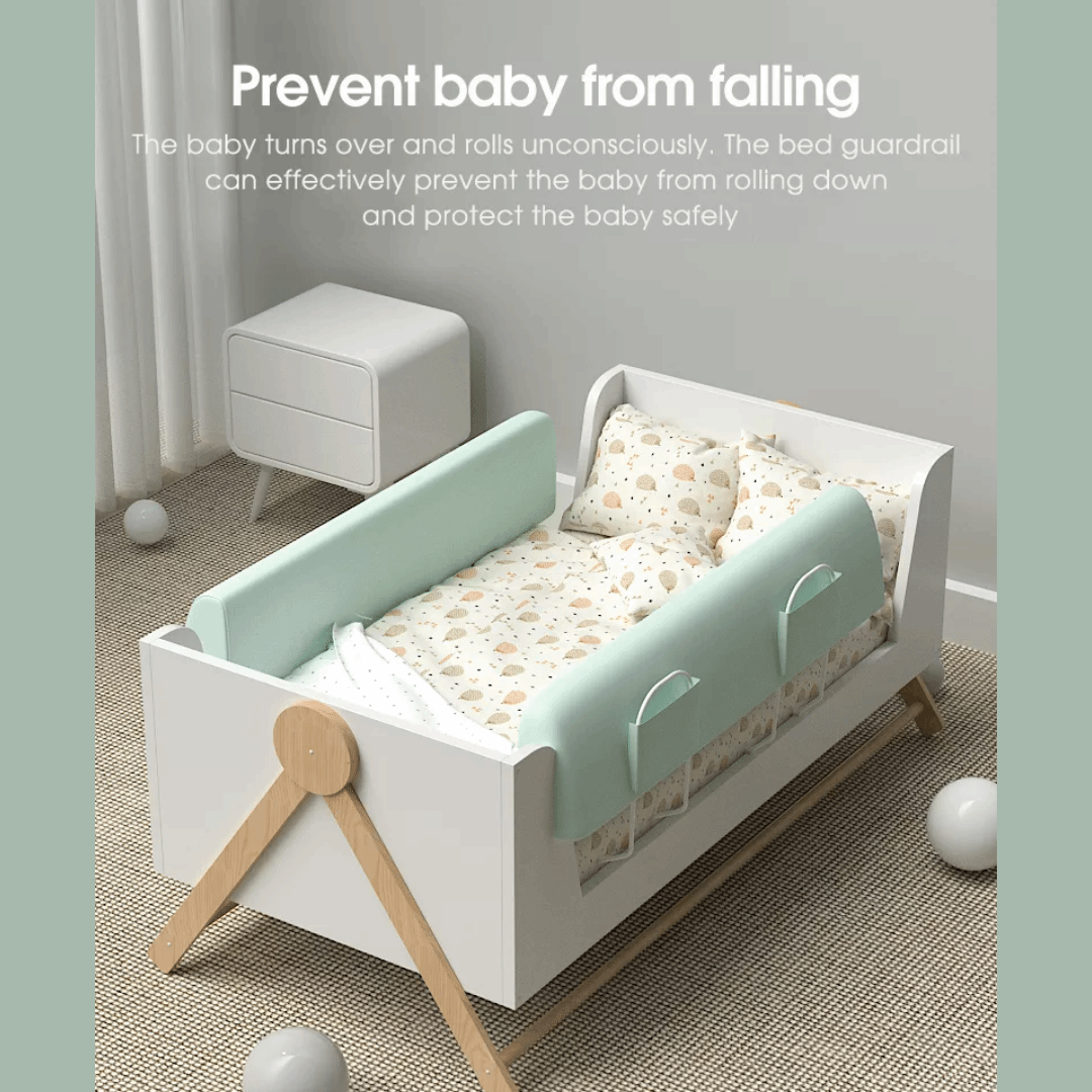 Baby Bed Fence | Children's Bed Guardrail | Anti-Fall Anti-Collision