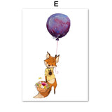 Animals Wall Poster - Kids Nursery Poster Collection