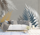 Abstract Leaves Wallpaper Murals: Transform Your Space
