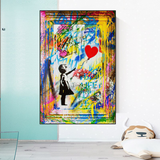 Banksy Life is Beautiful Poster: Authentic Expression