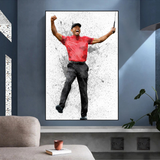 Tiger Woods Canvas Wall Art - Exclusive Collection