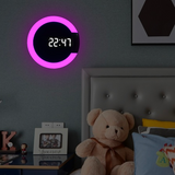 Horloge murale électronique à LED - Affichage de l'heure de haute qualité