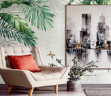 Trouvez votre paradis - Peintures murales tropicales en papier peint
