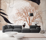 Abstract Tree Wallpaper Murals - Transform Your Space