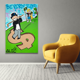 Richie Rich Monopoly Millionaire at Beverly Hills Canvas Wall Art