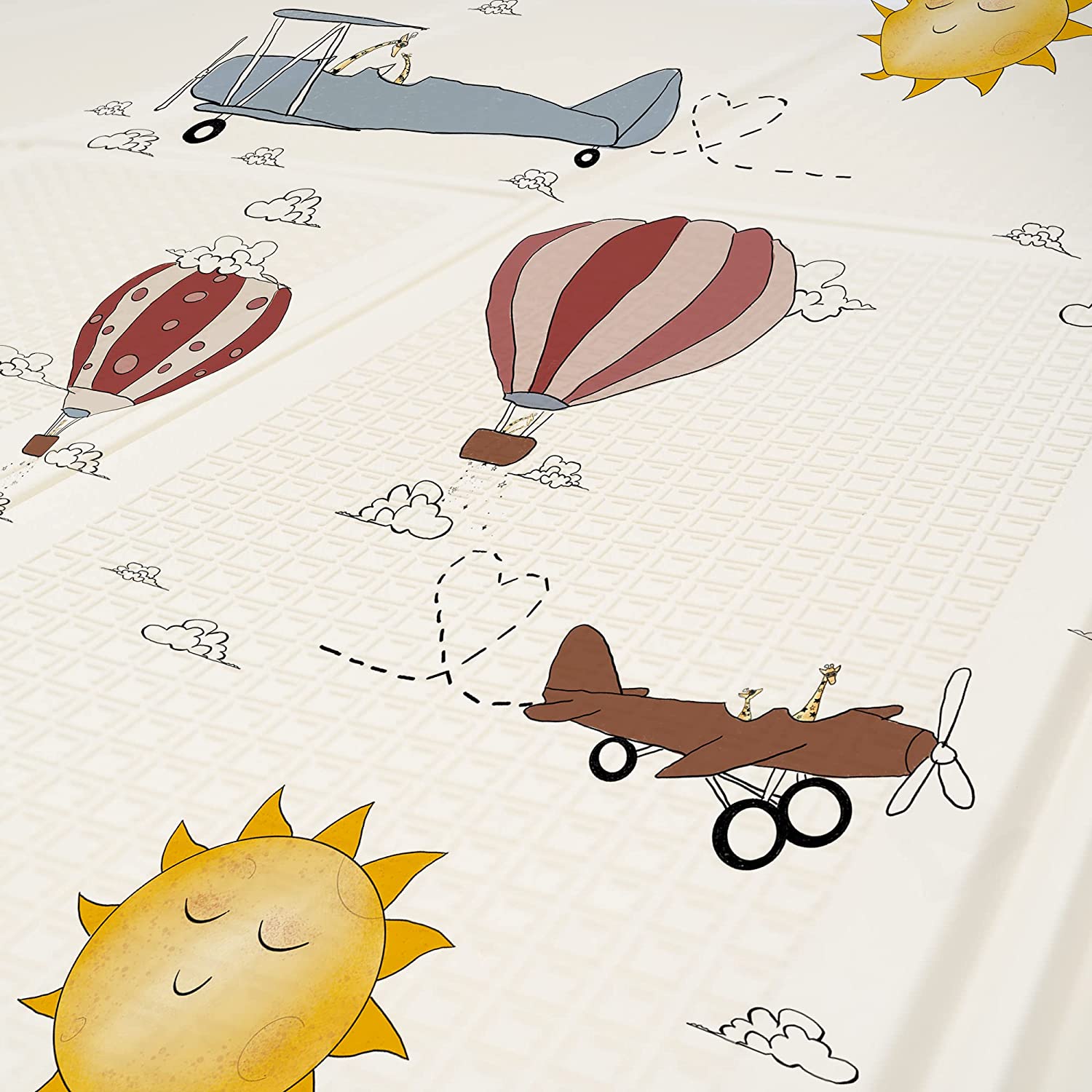 Babies: Planes Play Mat for Fun and Development