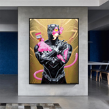 Pink Panther Wandkunst – Smoking Art Collection