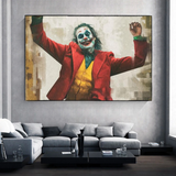 Joker Movie Canvas Wall Art - Exquisite Décor for Fans
