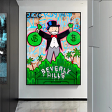 Alec Monopoly Man Holding Bag - Find Exclusive Artworks