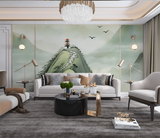 Green Hill Wallpaper Murals: Revitalize Your Space