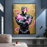 Pink Panther Wandkunst – Smoking Art Collection