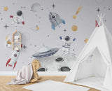 Get in Space Astronaut: Kids Room Wallpaper Mural